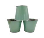 0.25mm Metal Wine Bucket 5L Oval Metal Bucket With Handle