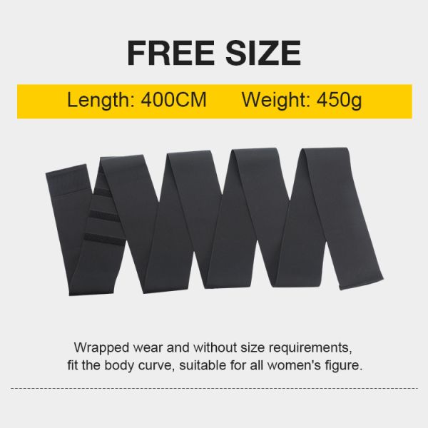 Comfortable Waist Trainer Wrap for Tummy Control and Fat Burning