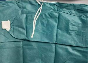 Wholesale Waterproof Sterile SMS Disposable Protective Gown For Patients Long Sleeves from china suppliers