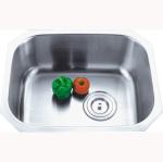 Undermount Stainless Steel Single Bowl Sink Electroplated UPC Standard