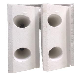 Wholesale 0% CaO and 0% MgO Content Refractory Burner Block for Industrial Furnace in Hot Demand from china suppliers