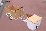 Electric Box Structure Tricycle Cargo Bike For Children
