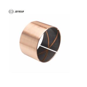 Wholesale Maintenance Free Metal Plain Bearing Bronze Back PTFE Composite Bushing DU from china suppliers