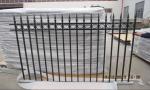 Customized Black Zinc Steel Metal Garrison Fence Panels Maintenance Free