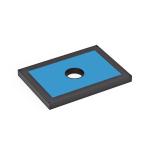 410mm Length 1 Channel Machine Vision Backlight With Centre Hole