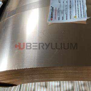 Wholesale Industry Product Alloy C17200 Beryllium Copper Strips / Tapes For Spring Contact from china suppliers