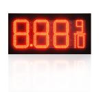IP65 Waterproof 7 Segment 18 Inches Digital LED Gas Signs for Outdoor at Gas