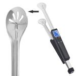 43cm*6cm*6cm BBQ Stainless Steel Food Tong With Thermometer