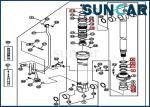 Boom Repair Seal Kit 4639936 Fits 270CLC 2554 John Deere Replacement Service
