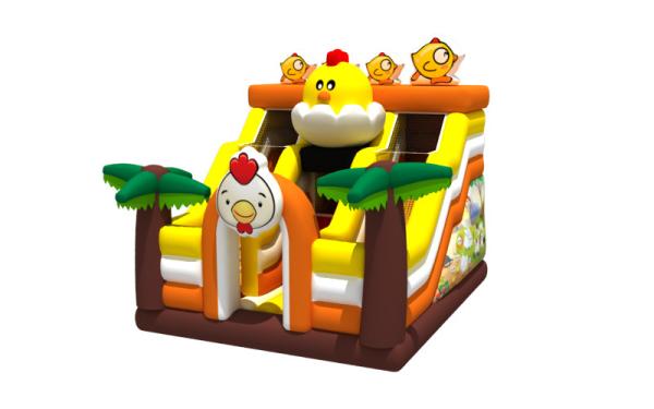 Commercial Events Inflatable Funny Park Kids Inflatable Chicken Cartoon Bouncer