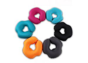 Wholesale Polyester Inflatable Neck Pillow , Wear Resistance Inflatable Flight Pillow from china suppliers