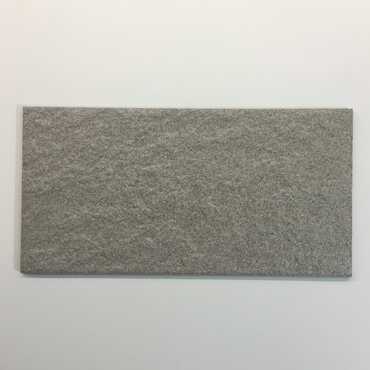 Apartment Exterior Brick Facade Tiles for Walls Decorative Cement Patterned Grey Wall Tile