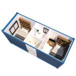 Knock Down Container Prefabricated Camp House Prefab Apartment Building