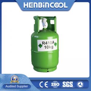 Wholesale 10kg Refillable 410A Refrigerant Gas 99.99% R410A 25lb Cylinder from china suppliers