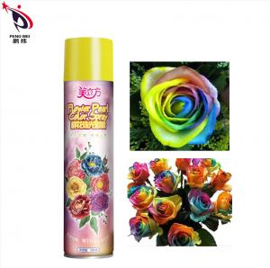 China Colour Florist Rose Gold Flower Paint Spray 350ml For Flower Gift Packaging on sale