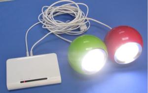 Wholesale portable solar home apple lighting Lithium battery 2 year warranty red colors from china suppliers