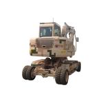 2200 Rpm Small Wheeled Excavator Two In One Power Wheel Excavator