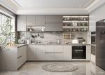 Custom Finish Modern Kitchen Cabinets Small Furniture