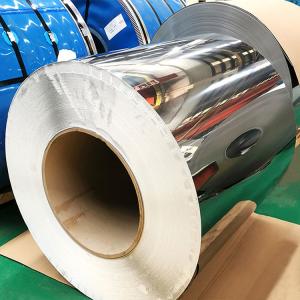 Wholesale Aisi 302 304 Mirror Stainless Steel Cold Rolled Coil 0.03mm 0.4mm 15mm 150mm from china suppliers