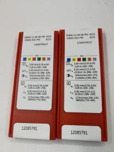 Wholesale Indexable Square Lathe Cutting Inserts CNC Carbide Inserts SNMG120408/12-PM from china suppliers