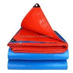 180gsm Orange White Durable Covers Waterproof HDPE Tarpaulin for Camp Tent