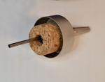 Factory Wholesale 304 Stainless Steel Oil Pourer Spout with Cork Stopper for