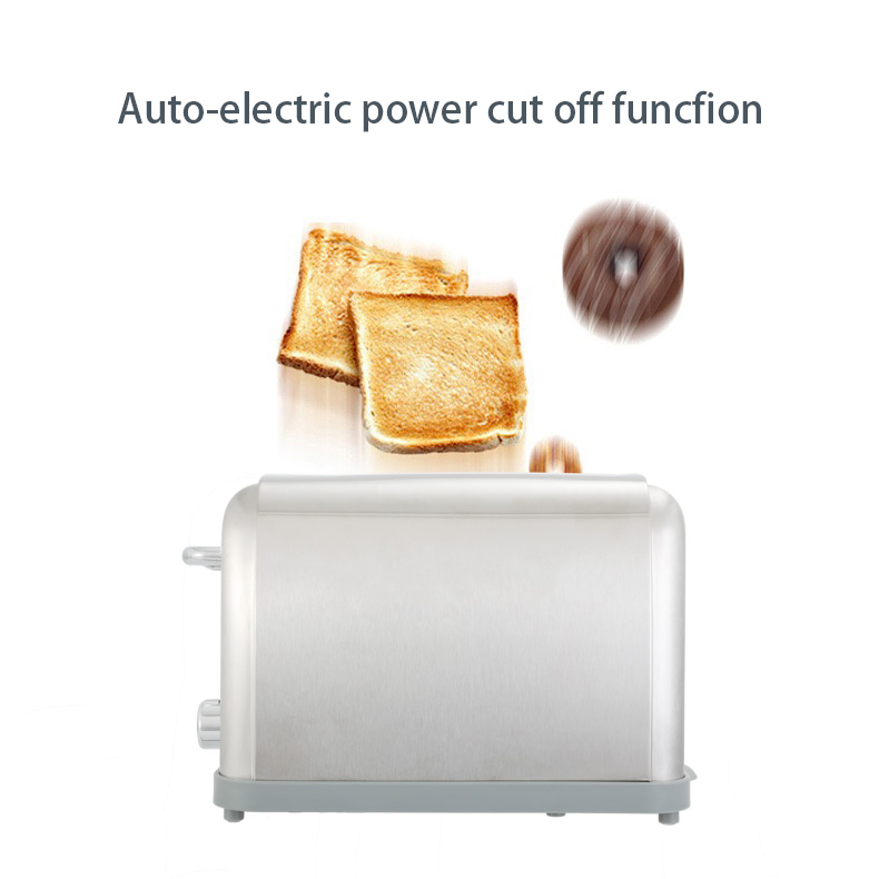 2 slice stainless steel toaster electric bread toaster toaster sandwich maker