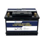 Bely Energy 100AH 12V LiFePo4 Battery Deep Cycle Rechargeable For UPS