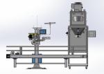 316SS Double Screw 25kg Powder Bag Packing Machine