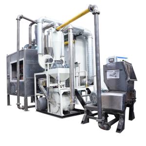 Wholesale Upgrade Your Scrap Foil Recycling with 200-1000kg/h Aluminum Plastic Separating Plant from china suppliers
