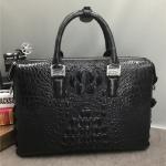 Exotic Genuine Crocodile Skin Businessmen Briefcase Authentic Alligator Leather