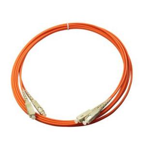 Wholesale Multimode orange color PVC out jacket Good Repeatability Fibre Optic Patch Cable from china suppliers