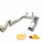 popular potato finger chips making machine half fried french fries machine /