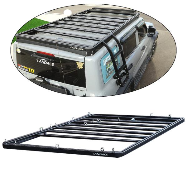 25.3KG Aluminum Alloy Low Profile Luggage Rack Basket for GWM Tank 300 Car Roof