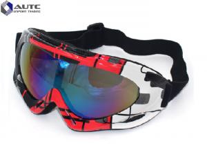 Wholesale PC Mirror UV PPE Safety Goggles Black Dirt Bike Racing Wearing Comfortable from china suppliers