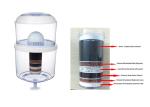 High Efficiency Drinking Water Filter Pot Durable Dust Prevention Hygienic