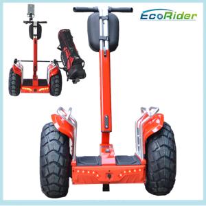 Wholesale Sedge Way Two Wheels Stand Up Scooter Golf Bag Carrier Security Personnel Patrol from china suppliers
