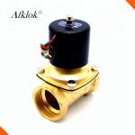 Direct Acting Normally Closed Electric Water Solenoid Valve 2 inch ac220v dc12v