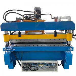 Wholesale Galvanized Steel 0.3-0.8mm Hydraulic Metal Sheet Cutting Machine 4KW from china suppliers