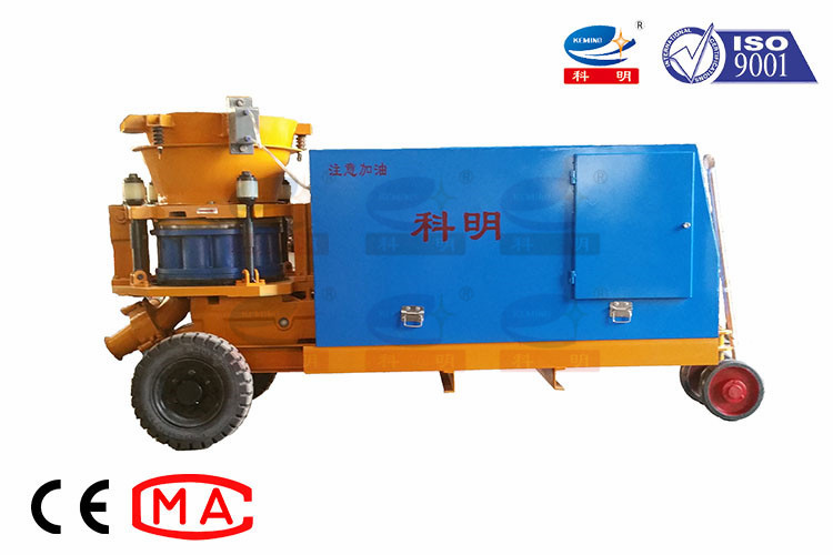 Diesel Type Concrete Spray Shotcrete Machine Low Fitting Consumption