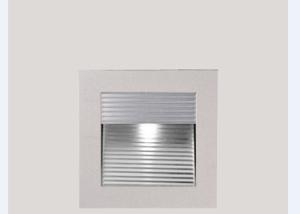 Wholesale Indoor Aluminum LED Louvered Step Light for Leisure Area CRI80 3W Anodized surface color from china suppliers