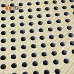 Eco-Friendly Sound Absorbing Panels Perforated Acoustic Panel For Ceilling And