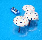 Aqua Game Park Playground Water Splash Pad Rain Mushroom for Kids