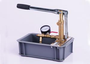 China Copper Piston Pipe Test Pump , High Pressure Hydrostatic Test Pump on sale