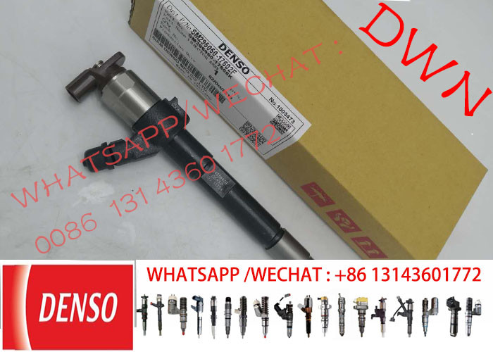 GENUINE original DENSO Fuel Injector 295050-17602F 1465A439 for MITSUBISHI L200 TRITON 4N15 ENGINE