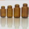 Buy cheap Thickened Amber Round Glass Bottles For Pharmaceutical Use Durable 30ml-500ml from wholesalers