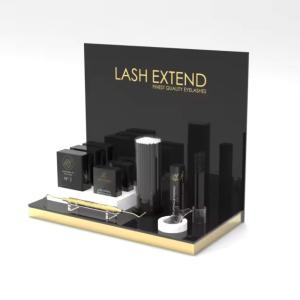 Wholesale Custom Mirror / Graphics Acrylic Cosmetic Display Acrylic Counter-top Makeup Display for Branding and Marketing from china suppliers