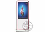 Vertical Android Outdoor Digital Advertising Screens 55 Inch Customized 50HZ