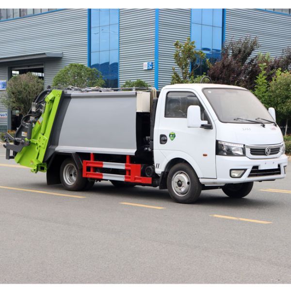 3CBM Dongfeng Compactor Garbage Truck Mini 4x2 Rubbish Collection Truck