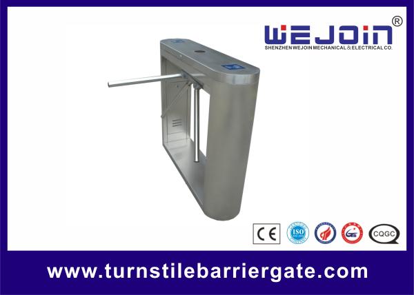 Indoor / Outdoor Tripod Turnstile Gate Automatic Security Smart Subway